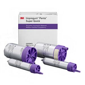 3M™ Impregum™ Penta™ Super Quick Polyether Impression Material Medium Body Refill, 69385, 2 x 300 mL Base & 2 x 60 mL Catalyst thumbnail 7