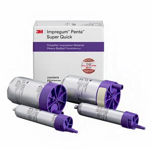 3M Impregum Penta Super Quick Heavy Body Polyether Impression Material Refill, 2 x 300 mL Base & 2 x 60 mL Catalyst, 69406 thumbnail 7