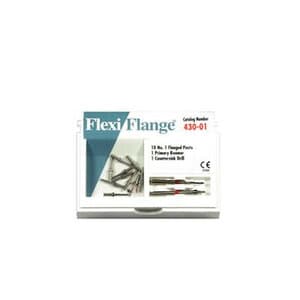 Flexi-Flange Post, Stainless Steel, Standard Refill, Size 1 (Red), 10/Pk, 430-01 thumbnail 8