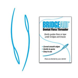 BridgeAid Dental Floss Threaders, 10 per Envelope, 100 Envelopes per Box (1000 Threaders), TDPS thumbnail 11