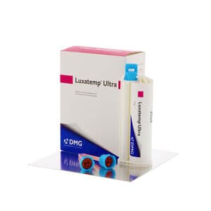 Luxatemp Ultra Automix Temporary Crown and Bridge Material, A2 Shade, 76g Cartridge with 15 Automix Tips, 110907 image