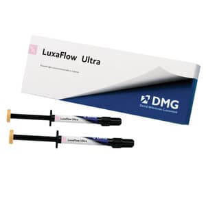 LuxaFlow Ultra Flowable Light-Cure Provisional Add-On Resin, Shade A1, Refill Kit (2 x 1.5 g Syringes + 10 Tips), 224001 thumbnail 17