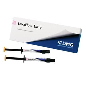 LuxaFlow Ultra Flowable Light-Cure Provisional Add-On Resin, Shade A2, Refill Kit (2 x 1.5 g Syringes + 10 Tips), 224002 thumbnail 21
