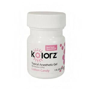 Kolorz Topical Anesthetic Gel, 20% Benzocaine, Cotton Candy, 1 oz Jar, 755103 thumbnail 9