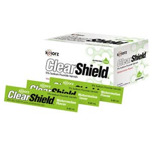 Kolorz ClearShield Fluoride Varnish, 5% NaF, Bubblegum, 0.4 mL Unit Dose, 200/Pk, 799504 thumbnail 10