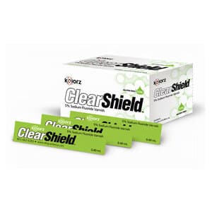 Kolorz ClearShield Fluoride Varnish, 5% NaF, Mint, 0.4 mL Unit Dose, 35/Pk, 799506 thumbnail 10