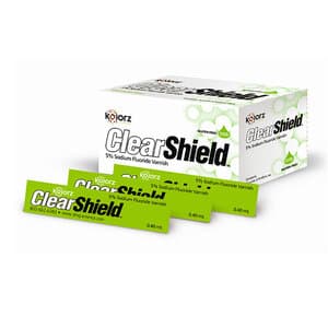 Kolorz ClearShield 5% Sodium Fluoride Varnish, Mint, 0.4 mL Unit Doses, 200/Pk, 799507 thumbnail 11