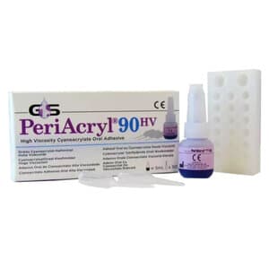 GluStitch PeriAcryl High Viscosity Oral Tissue Adhesive Multi-Use Violet Kit, 5mL Bottle with Tray and 50 Pipettes thumbnail 2