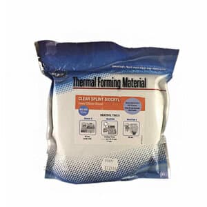Great Lakes Splint Biocryl Clear Vacuum-Forming Splint Material, 1mm x 125mm Round, Pack of 25 thumbnail 4