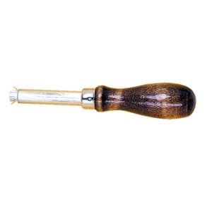Bur Cleaning Brushes with Wood Handle (Dixon/Grobet) - BUR CLEANING BRUSHES W/WOOD HANDLE - Image 1