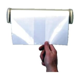Hooker Sales Patient Throws, 26" x 36", Clear, Disposable - PATIENT THROWS 26 X 36 CLEAR - Image 1