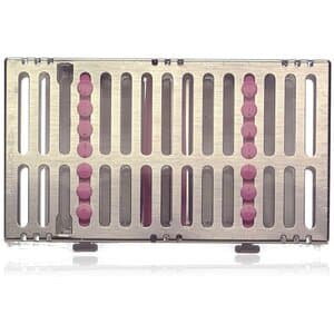 Hu-Friedy IMS Signature Series Double-Decker Cassette, 14-Instrument, Two-Tier, Purple, 1/Pk, IM9146 thumbnail 7