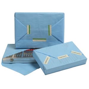 Hu-Friedy IMS Autoclave Sterilization Wrap, 15" x 15", 100 Sheets/Box, IMS-1211H thumbnail 6