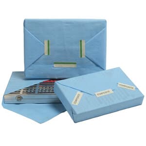Hu-Friedy IMS Universal Sterilization Wrap, 20" x 20", Blue, 500/Pk, IMS-1216 thumbnail 8
