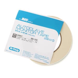 Hu-Friedy IMS Autoclave Monitor Tape, Gray, 3/4" x 60 yd, IMS-1262 thumbnail 8