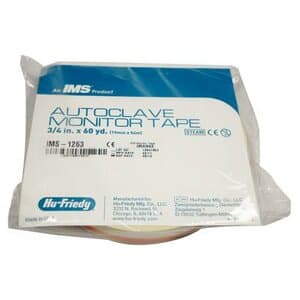 Hu-Friedy IMS Autoclave Monitor Tape, Orange, 3/4" x 60 yd, IMS-1263 thumbnail 12
