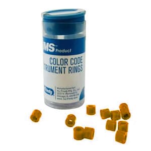Hu-Friedy IMS Color Code Instrument Rings, Regular, Orange, 50/Pkg, IMS-1283 thumbnail 6