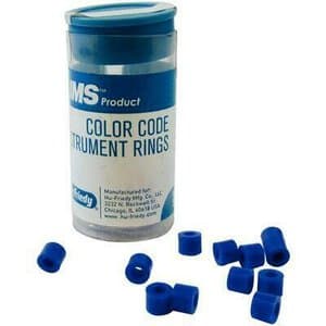 Hu-Friedy IMS Color Code Instrument Rings, Large, Blue, 50/Pkg, IMS-1288L thumbnail 7