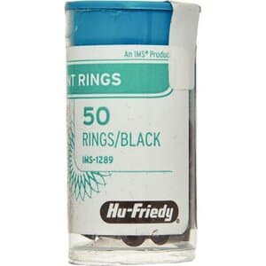 Hu-Friedy IMS Color Code Instrument Rings, Regular, Black, 50/Pk, IMS-1289 thumbnail 6