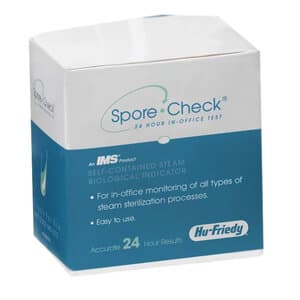 Hu-Friedy SporeCheck Biological Indicator Vials, Steam Sterilization Test, 25/Box, IMS-1373 thumbnail 13