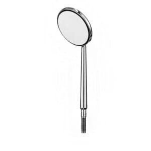 Hu-Friedy Front Surface Cone Socket Mouth Mirror, #4, Single - MIRRORS #4 FS CS MOUTH SINGLE - Image 1
