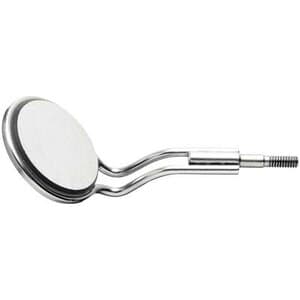 Hu-Friedy Cone Socket Front Surface Mouth Mirror, Double-Sided, #4 Rhodium-Coated, 22 mm, 3/Pk, MIR4DS/3 thumbnail 10