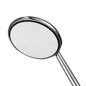 Hu-Friedy Cone Socket Front Surface Mouth Mirror, Double-Sided, #5 Rhodium-Coated, 24 mm, 3/Pk, MIR5DS/3 thumbnail 11