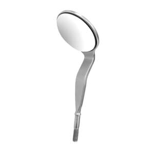 Hu-Friedy Double-Sided Front Surface Mirror Head, Cone Socket, #5, Each - MIRRORS #5 FS DOUBLE SIDED - Image 1