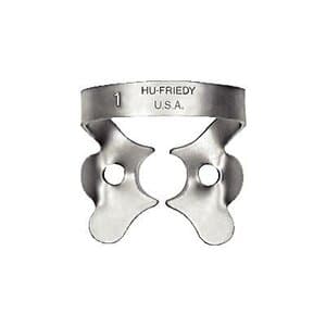 Hu-Friedy Satin Steel Rubber Dam Clamp #1, Winged, Upper Premolars, 1/Pk, RDCM1 thumbnail 7