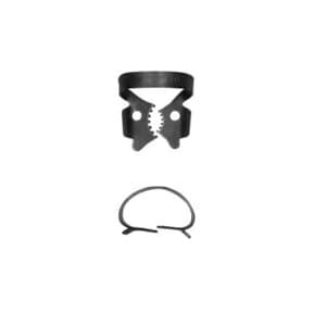 Hu-Friedy Black Line Rubber Dam Clamp #12A, Winged, Lower Right Molars, RDCM12AX thumbnail 6