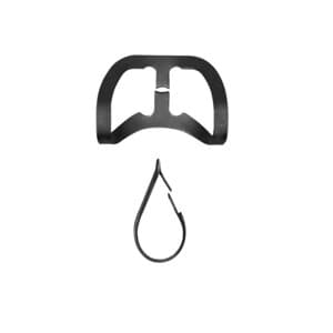 Hu-Friedy Black Line Rubber Dam Clamp #212SA, Wingless, Odd Shaped Anterior, RDCM212SAX thumbnail 5