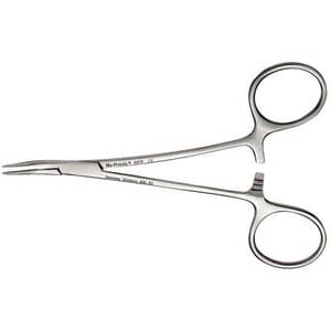 Hu-Friedy Peet Silver Point Forceps, 45° Angle, Stainless Steel, 4 3/4 in, Each thumbnail 4