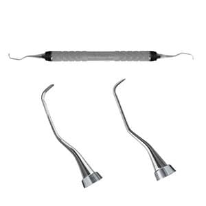 Hu-Friedy Scaler DE #231, Sickle Double End, #8 Resin Handle - Scaler DE #231 - Image 1