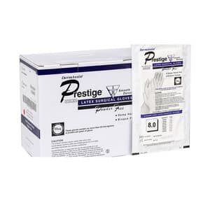 DermAssist Prestige DHD Latex Surgical Gloves, Powder Free, Sterile, Size 8.0, 50/Box - PRESTIGE SURGICAL GLOVES PF SIZE 8 BX/50 - Image 1