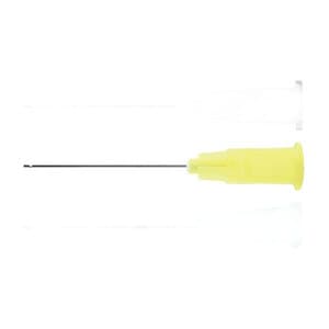 Vista-Probe Irrigating Tips, 27 Gauge, 1" Bendable, Closed-End Side-Port, Yellow, 100/Bag, #315627 thumbnail 8