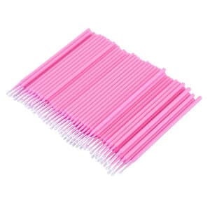 Vista Apex Micro Applicator Brushes, Fine, Pink, Bendable, 100/Pkg, #320800 thumbnail 6