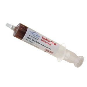 Quick-Stat FS Hemostatic Gel, 20% Ferric Sulfate, Bulk Syringe Kit, 30 mL, 1/Pk, 503550 thumbnail 6