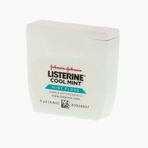 Reach/Listerine Cool Mint Dental Floss, Waxed, 5 yd, 144/Case, 523521600 thumbnail 9