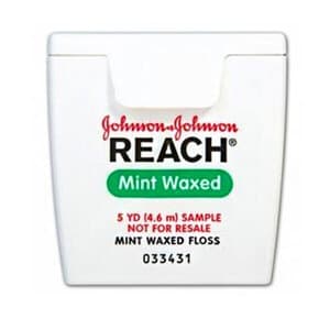 REACH® Waxed Dental Floss, Mint, Trial Size 5 yd, 144/Case, 211896800 thumbnail 7