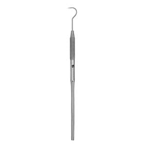 J&J Instruments Explorer #23 Single End Shepherd's Hook, Standard Round Handle, 04-923 thumbnail 3