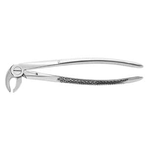 J&J Instruments Extracting Forceps #22, English Pattern, Lower Molar, Stainless Steel, 1 Each thumbnail 2