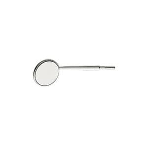#5 Mouth Mirror, Chrome Cone Socket, Front Surface, 12/Pkg, 07-230 thumbnail 3