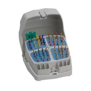 Jordco EndoRing FileCaddy Kit, EFC-S, 1 Caddy with 12 Foam Inserts (6 Blue, 6 Yellow) thumbnail 4