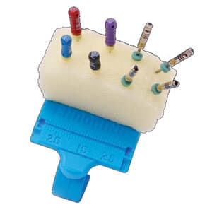 Jordco Original EndoRing Hand-Held Endodontic Instrument Organizer, Blue, 1/Pk, ER-S thumbnail 9