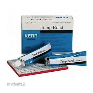 TempBond Temporary Crown and Bridge Cement, Original Tube Kit, Zinc Oxide Eugenol, 50 g Base + 15 g Accelerator + Mixing Pad, 1/Pk, 00370 thumbnail 12