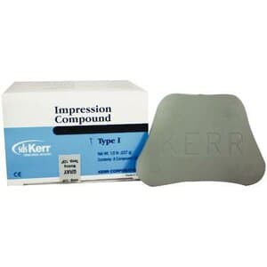 Kerr Impression Compound Cakes, Gray, Type 2 Medium Fusing, 1/2 lb per Cake, 8 Cakes per Box, 00452 thumbnail 6