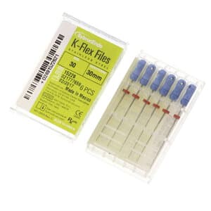 Kerr K-Flex Files #30, 30mm, Stainless Steel, Blue, 6/Pack, 15226 thumbnail 13