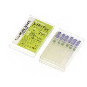 K-Flex Stainless Steel Hand Files, 21 mm, #10, Purple, 6/Pk, 15294 thumbnail 16