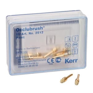 Kerr Occlubrush One-Step Polishing Brush Refill, Point, 10/Pk, 2512 thumbnail 7