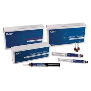 Kerr Temp-Bond Original Temporary Cement, Automix Syringe, 2 x 11.8g Syringes with 20 Mixing Tips, 33215 thumbnail 15
